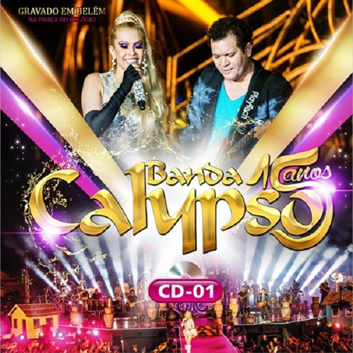 Imagem 1 de 1 de Cd Banda Calypso 15 Anos Ao Vivo Cd-01