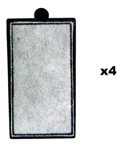 Refil Filtro Externo Hf-300 Com 4x