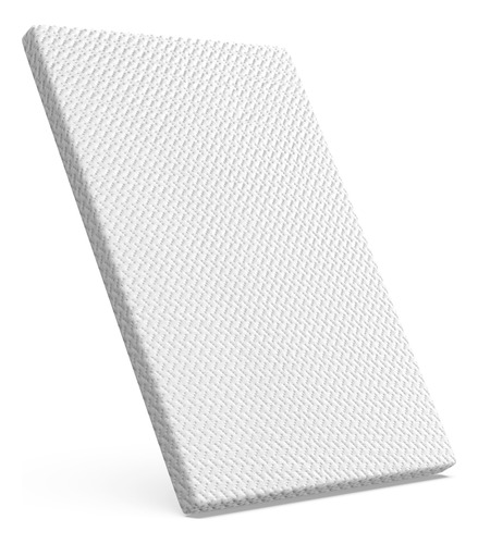 Beianpp Pack And Play Cubrecolchón De 38 X 26 X 1.5 Pulgadas Blanco