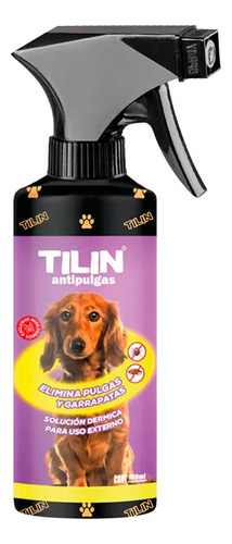 Spray Antipulga Y Garrapata 180ml Tilin Plop