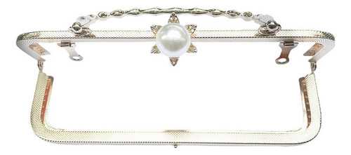 New Marco De Bolso De Metal Marco De Embrague De Bolsa Oro