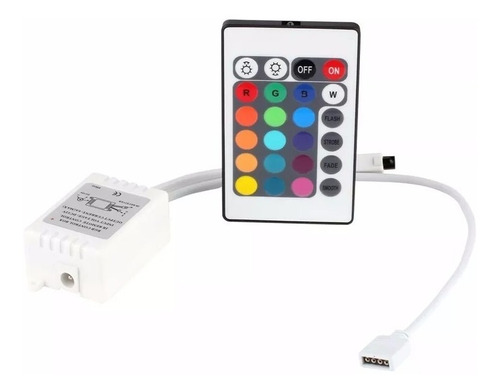Controladora Rgb Control Remoto 12v P Led 5050 3528 24teclas