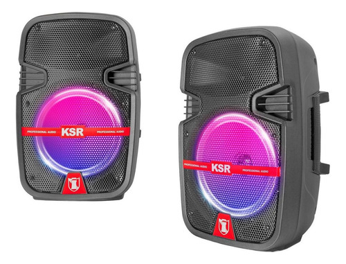 De 2 Bafles Kaiser Pak-7908 8 C/ Tecnología Ksr-link