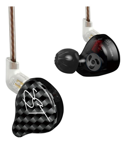 Auriculares Kz Zst, 1ba + 1dd Híbrido Monitor De Oído...