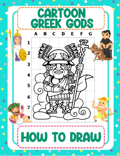 Libro: How To Draw Cartoon Greek Gods: Simple Step-by-step G