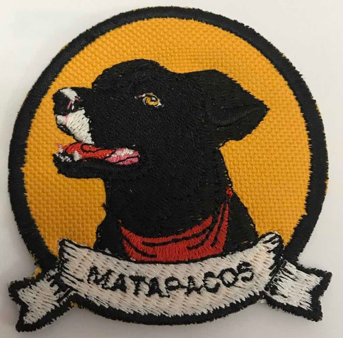 Imagen 1 de 2 de Parche Perro Matapaco 100% Bordado