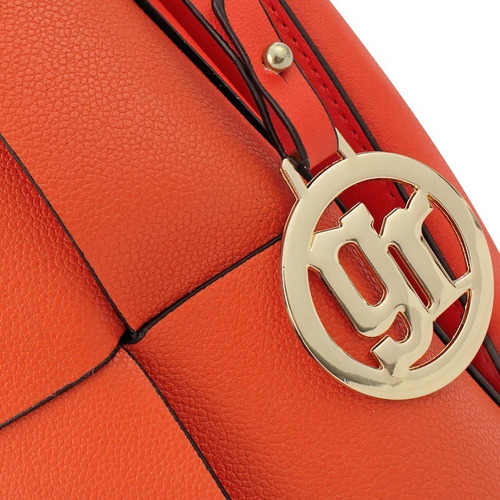 Imagen 5 de 6 de Bolso Para Dama Elegante Cuadros Frontales Moda Lms-140