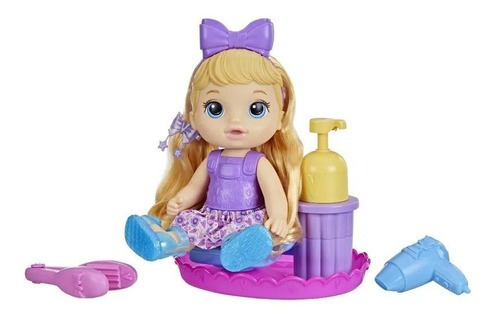 Boneca Baby Alive Sudsy Styling Cabelos Loiros Hasbro