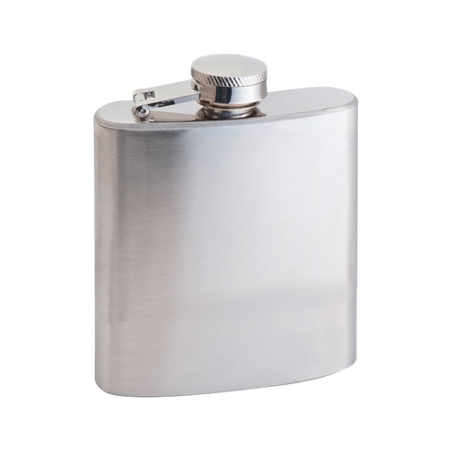 Licorera De Bolsillo 8oz Acero Inoxidable