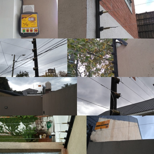 Cerco Eléctrico De 6 Hilos Para 14 Metros En L