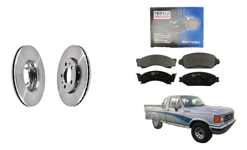 Kit Discos Freno + Pastillas (mod. Viejo) F100 F1000 1993/97