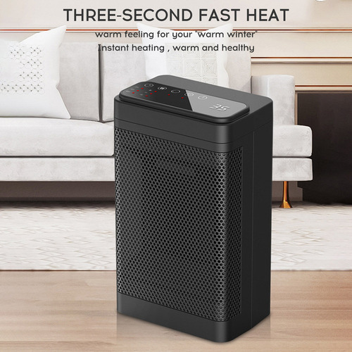 Aquecedor Elétrico De Mesa Mini Ptc Heater Household Fast He