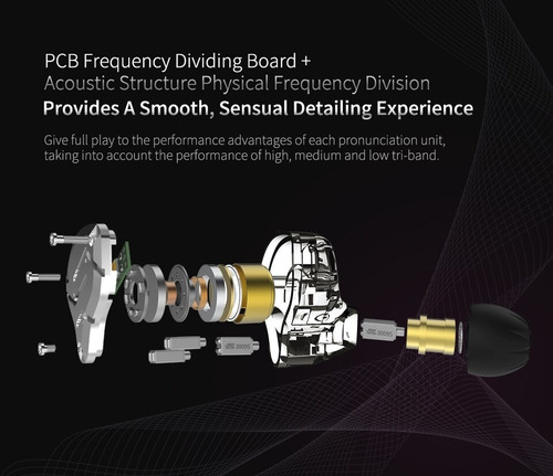 Imagen 5 de 10 de Kit Audífonos Kz Zs10 Pro Con Micro +estuche +bluetooth +mem