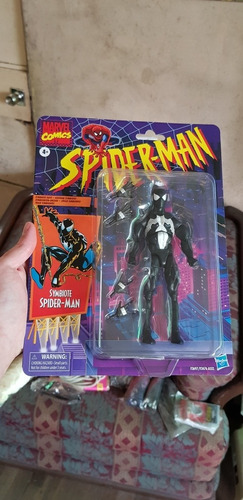 Marvel Legends Retro Collection Symbiote Spider-man Nuevo