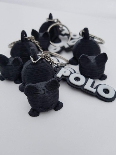 Llavero Gatito Portacelular Souvenir Cumple + Nombre X25