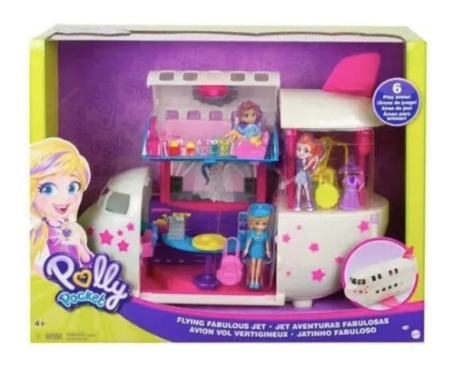 Polly Pocket Jet Aventuras Fabulosas, Nuevo Con Envío.
