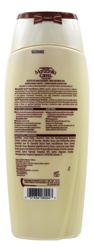 Conditioner Grisi Manzanilla (chamomile) 400ml