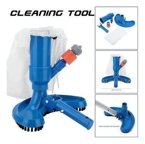 M Mini Aspiradora Portátil A Chorro Para Piscina Color Azul