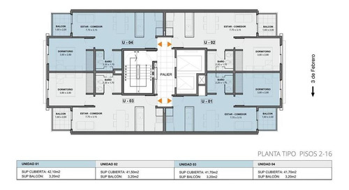 Imagen 13 de 17 de Venta Dtos 1 Dormitorio En Construcción, 3 De Febrero 3600, Echesortu - Gazze