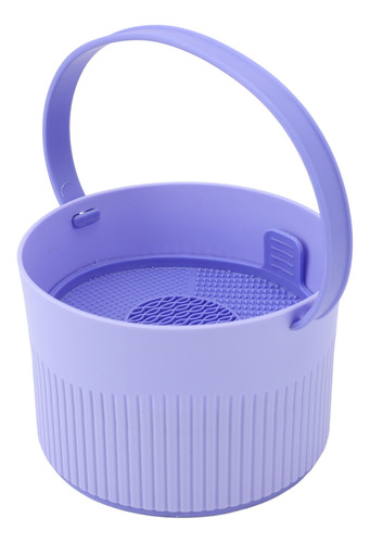 Limpiador De Brochas Cosméticas Con Soporte Para Secar Maqui