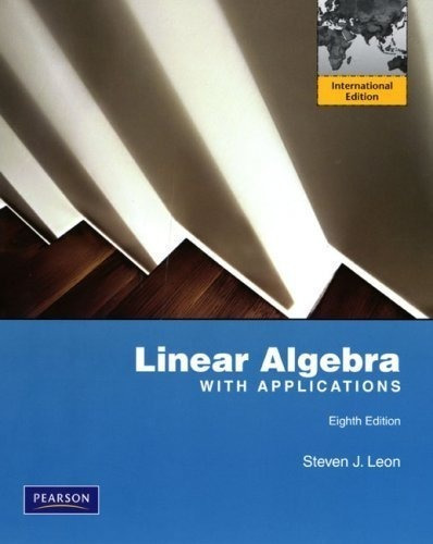 Álgebra Lineal Con Aplicaciones