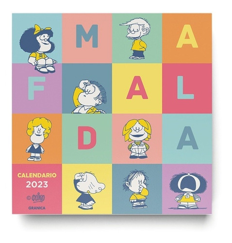 Mafalda 2023 Calendario De Colección (de Escritorio) - Quino