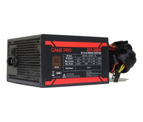 Fuente De Poder 500w 80 Plus Certificada Gp500012102194 Gb