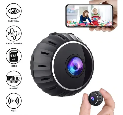CAMARA ESPIA MINI LENTE CON INFRARROJO 4E