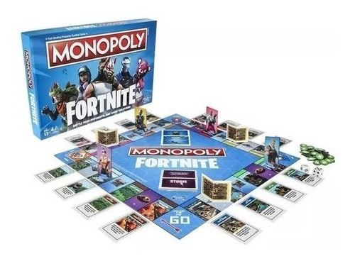 Juego De Mesa Monopoly Edición Fortnite 