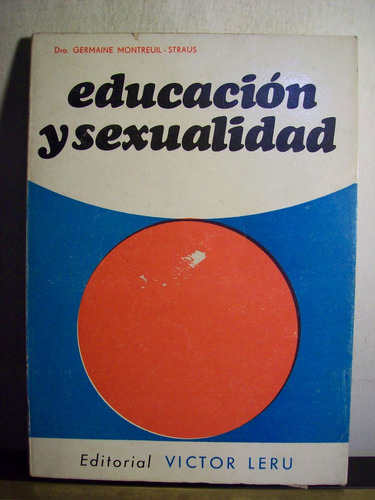 Adp Educacion Y Sexualidad Montreuil Straus / Ed V. Leru