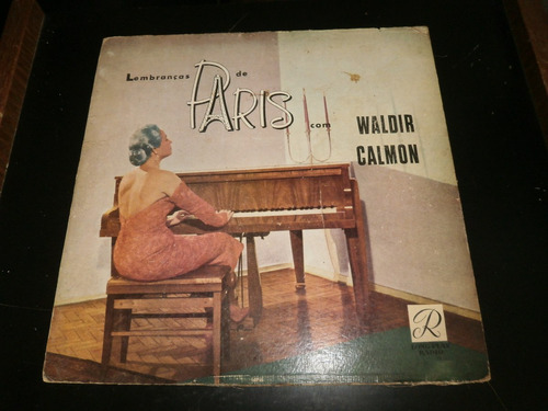 Lp Waldir Calmon - Lembranças De Paris, Disco Vinil, 1958