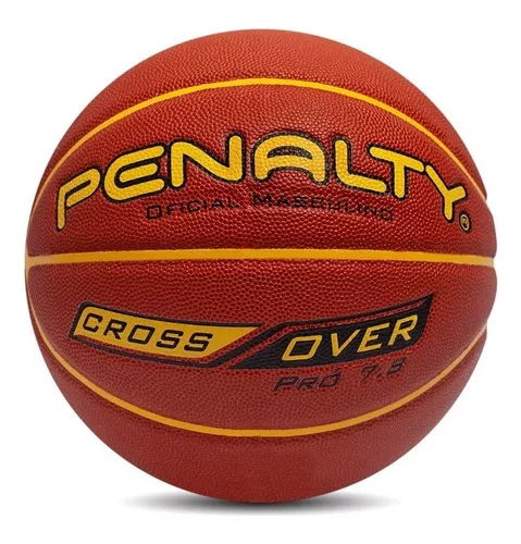 Bola Basquete Penalty Pro 7.8 Crossover Ix - Couro Microfibr