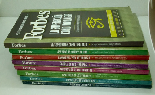 Forbes. Colección Grandes Lecciones De Negocios. 8 Libros.