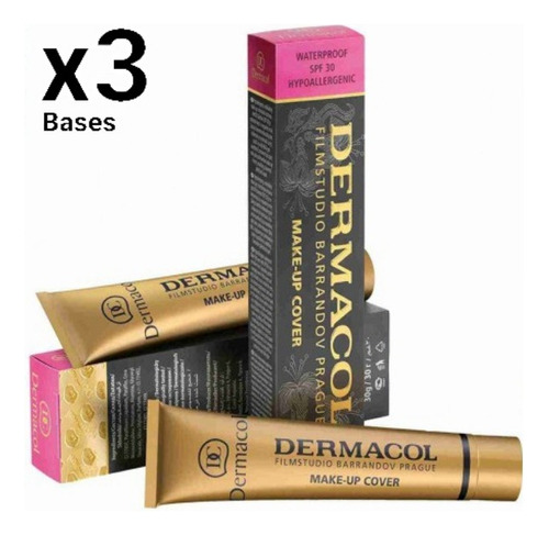 Base Dermacol Extrema Cobertura Base De Maquillaje Dermacol