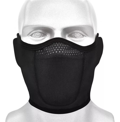 Invierno Media Mascarilla De Capa Paño Grueso