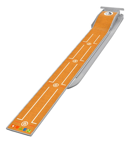 Putting Mat Para Práctica De Precisión Naranja