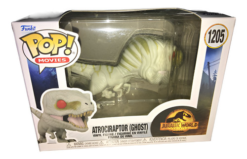Funko Pop Movies Jurassic World Dominion Atrociraptor Ghost