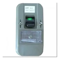 Comprar Interruptor 26a De Pared Bipolar Con Fusible 