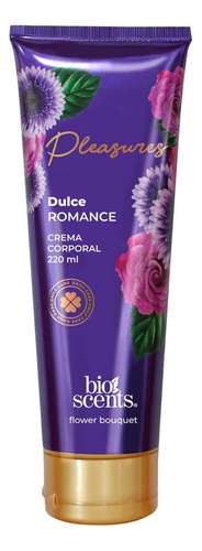 Crema Corporal Bioscents Pleasures Dulce Romance 220ml