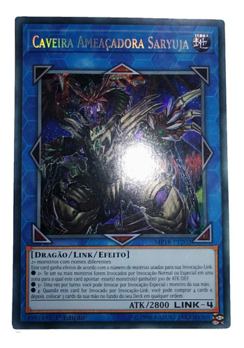 Yugioh - Saryuja Skull Dread Secreto Em Português