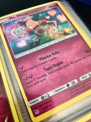 4 Cartas Pokémon Tipo Fada, Brinquedo Pokémon Usado 43434321