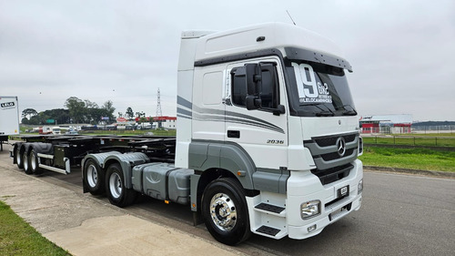 Mb Axor 2036 6x2 Ano 19 + Bug Container Noma 0km 12 Lock