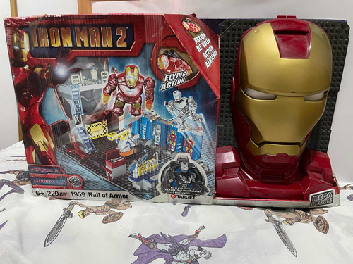 Mega Bloks Iron Man Salón De Armaduras