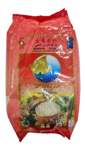 Arroz Jazmin De Tailandia Golden Lotus 1 Kg.