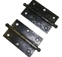 Comprar Bisagras Para Puertas 3x2 Hierro Avejentado Pares