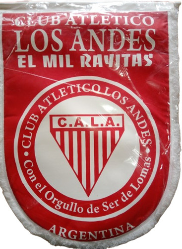 Banderín Grande Los Andes