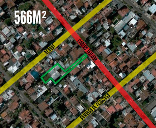 Terreno En Venta - 566mts2 - Carapachay, Vicente Lopez