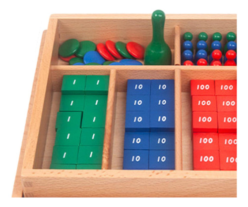 W Juego De Sellos Montessori Material Didáctico, Conteo,