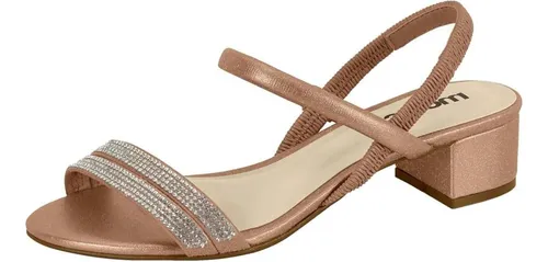 Sandalia Salto Feminina Moleca Nova Cole o Moda 5259.854 Frete