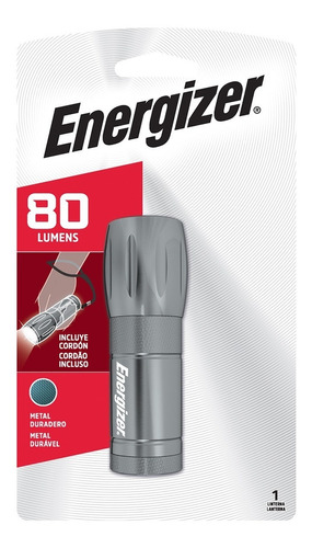 Linterna Metalica Energizer 80 Lumens